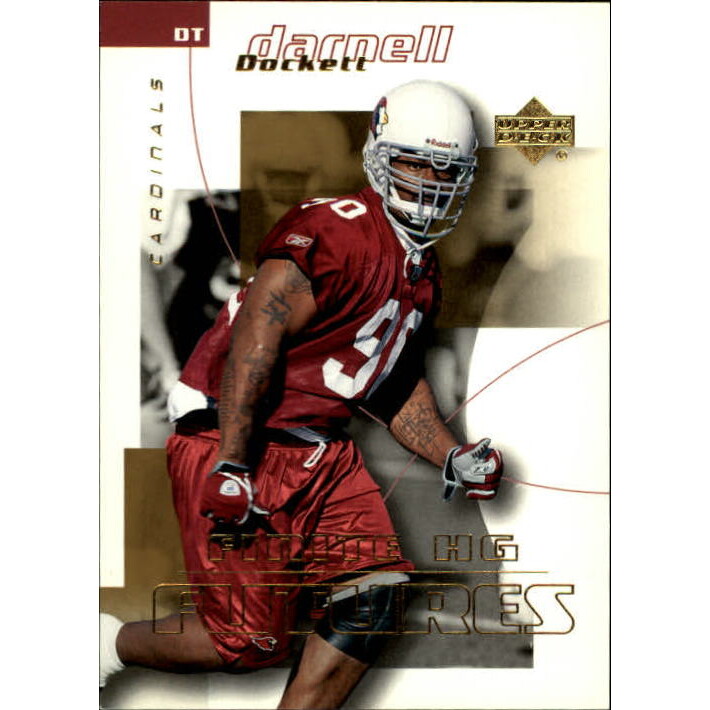 2004 Upper Deck Finite HG #103 Darnell Dockett RC. rookie card picture