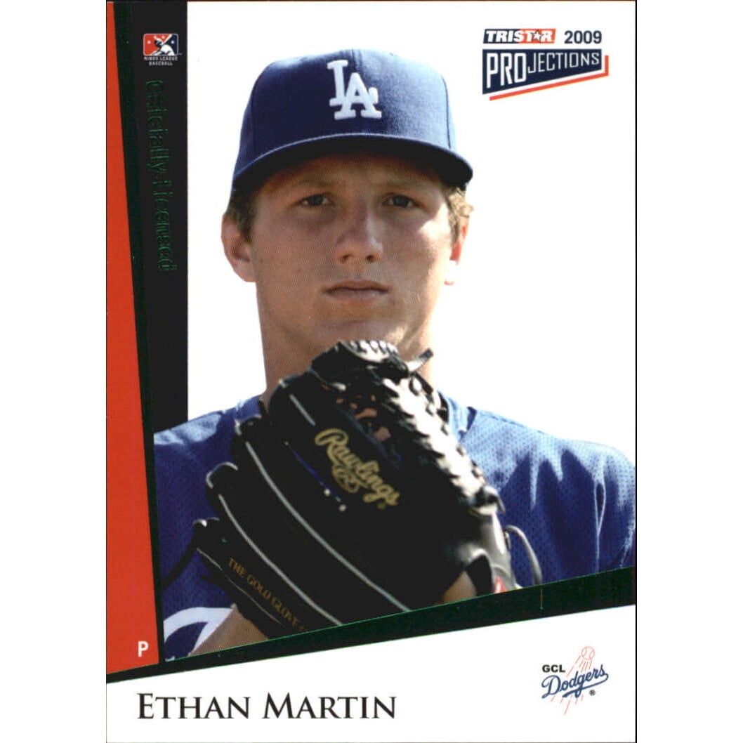 2009 TRISTAR PROjections Green #253 Ethan Martin