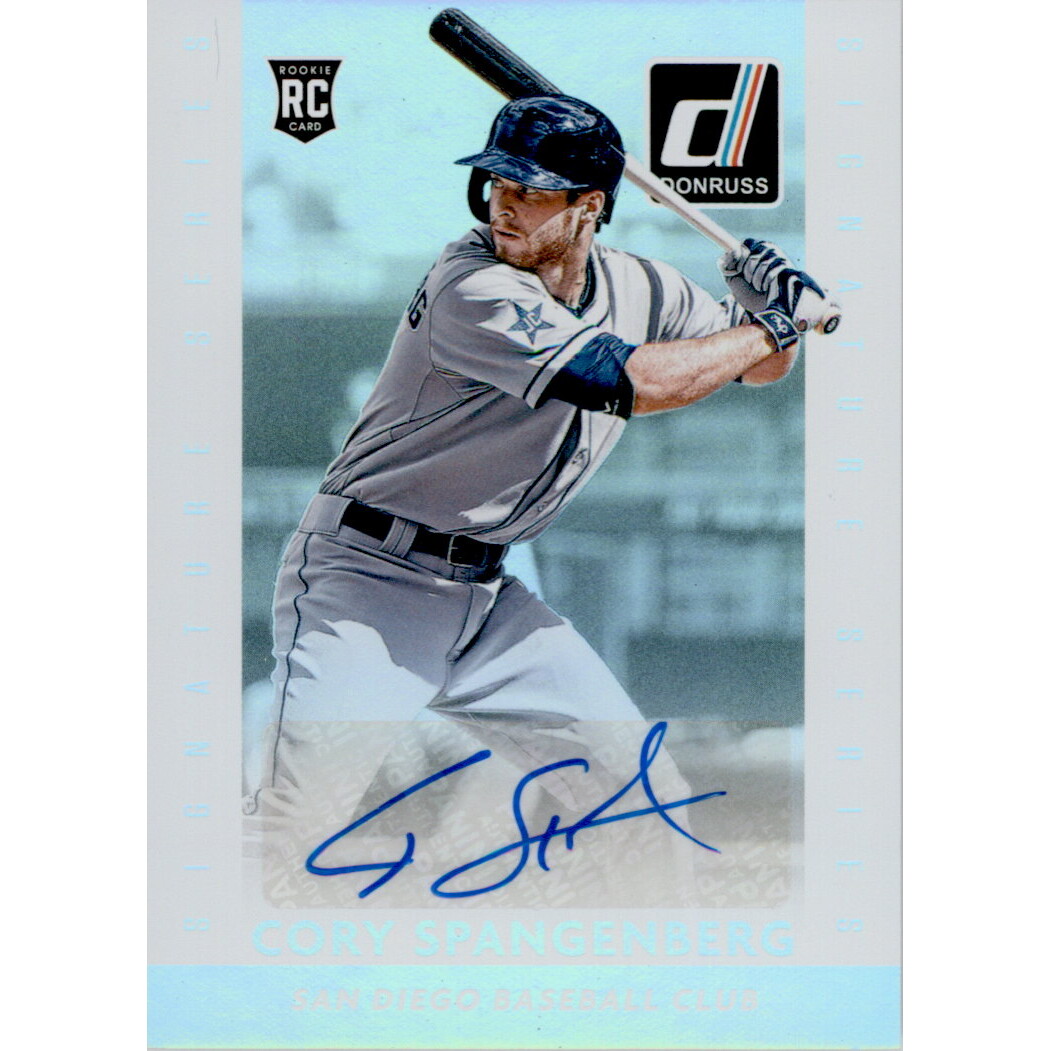2015 Donruss Signature Series #17 Cory Spangenberg