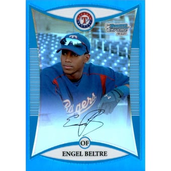 2008 Bowman Chrome Prospects Blue Refractors #BCP53 Engel Beltre