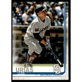 2019 Topps Factory Set 582 Montgomery #192 Luis Urias