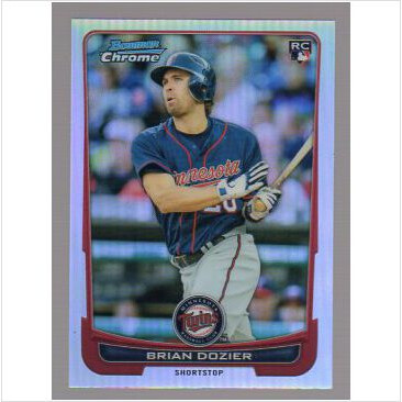 2012 Bowman Chrome Refractors #91 Brian Dozier