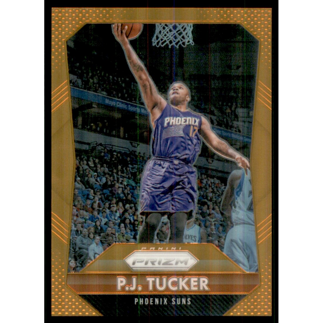 2015-16 Panini Prizm Prizms Orange #109 P.J. Tucker 2015-16 Panini Prizm Prizms Orange #109 P.J. Tucker
