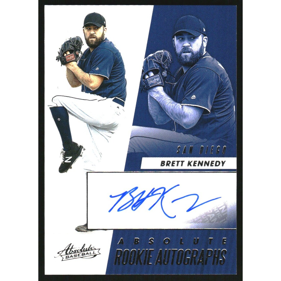2019 Absolute Rookie Autographs #26 Brett Kennedy