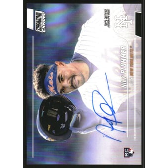 2022 Stadium Club Chrome Autographs #SCCUANPL Nick Plummer