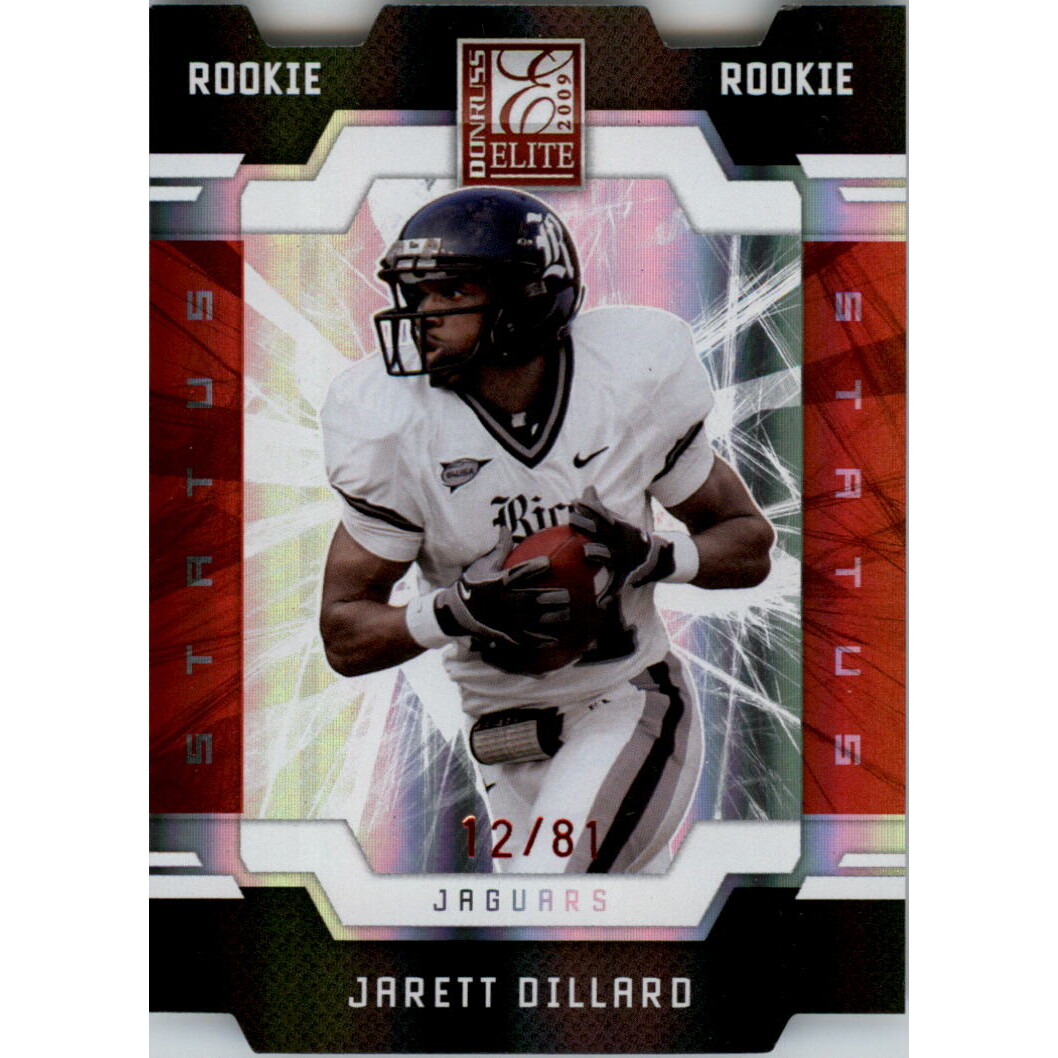 2009 Donruss Elite Status #145 Jarett Dillard/81