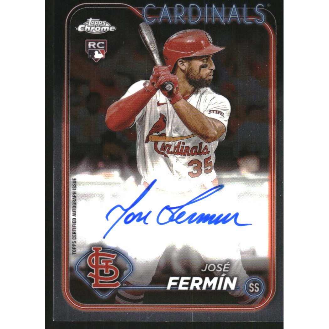 2024 Topps Chrome Rookie Autographs #RAJFE Jose Fermin
