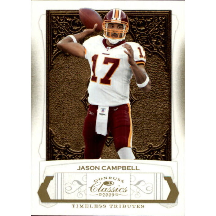 2009 Donruss Classics Timeless Tributes Gold #99 Jason Campbell