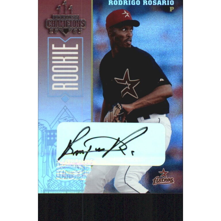 2003 Donruss Champions Autographs #121 Rodrigo Rosario/500