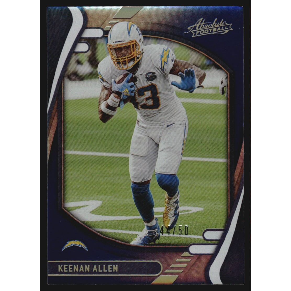 2021 Absolute Spectrum Blue #74 Keenan Allen