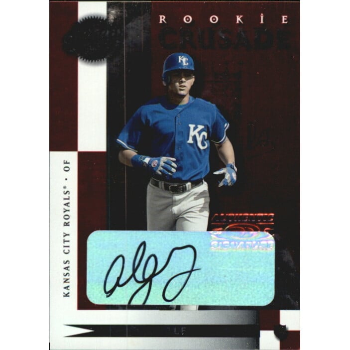 2001 Donruss Class of 2001 Crusade Autographs #C42 Alexis Gomez/200. rookie card picture
