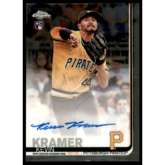 2019 Topps Chrome Rookie Autographs #RAKK Kevin Kramer