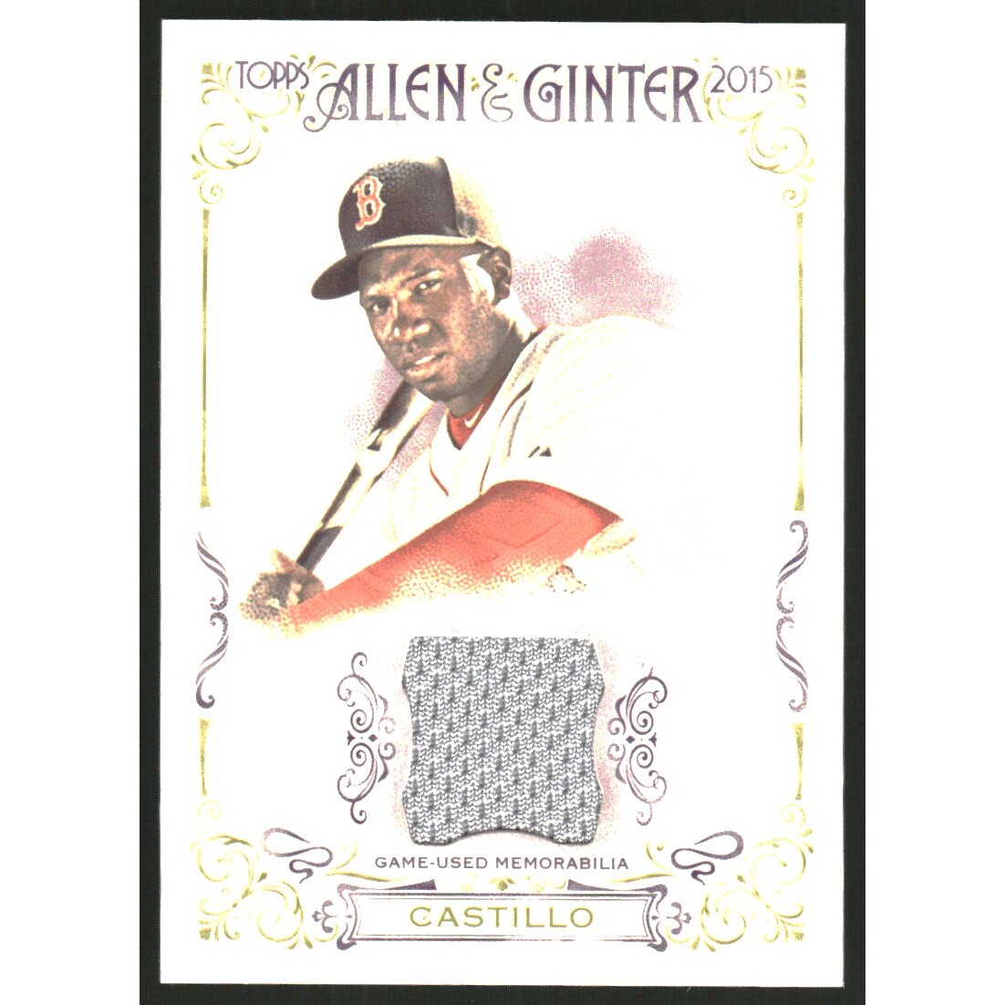 2015 Topps Allen and Ginter Relics #FSRARC Rusney Castillo A