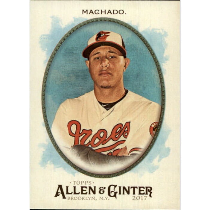 2017 Topps Allen and Ginter Hot Box Foil #204 Manny Machado