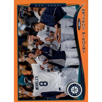 2014 Topps Factory Set Orange Border #156 Kendrys Morales