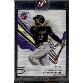 2024 Topps Pristine Purple Pristine Refractors #194 Ke'Bryan Hayes