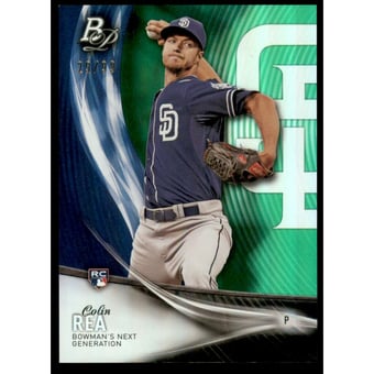 2016 Bowman Platinum Next Generation Green #NG23 Colin Rea