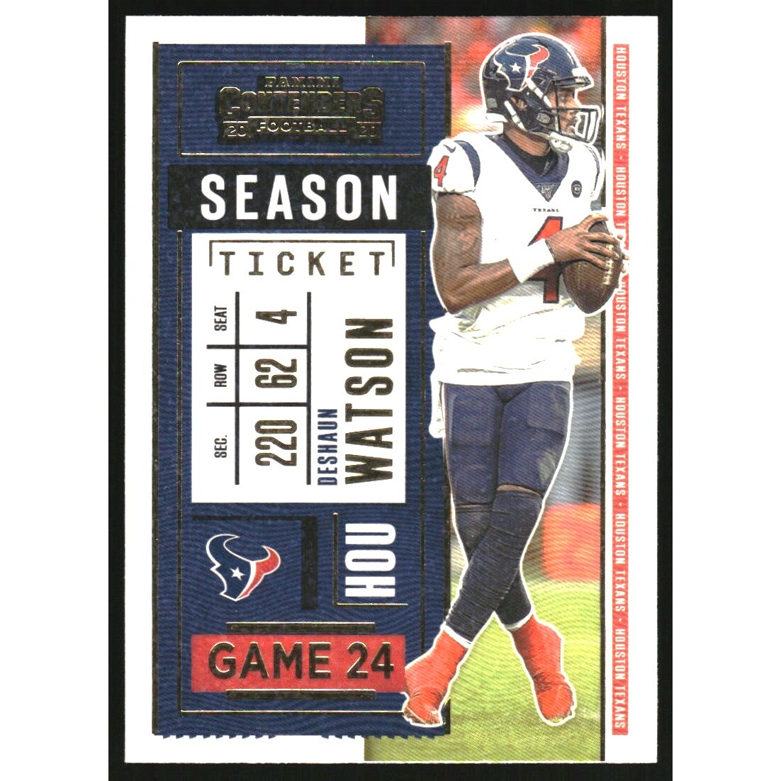 2020 Panini Contenders Stardust #62 Deshaun Watson