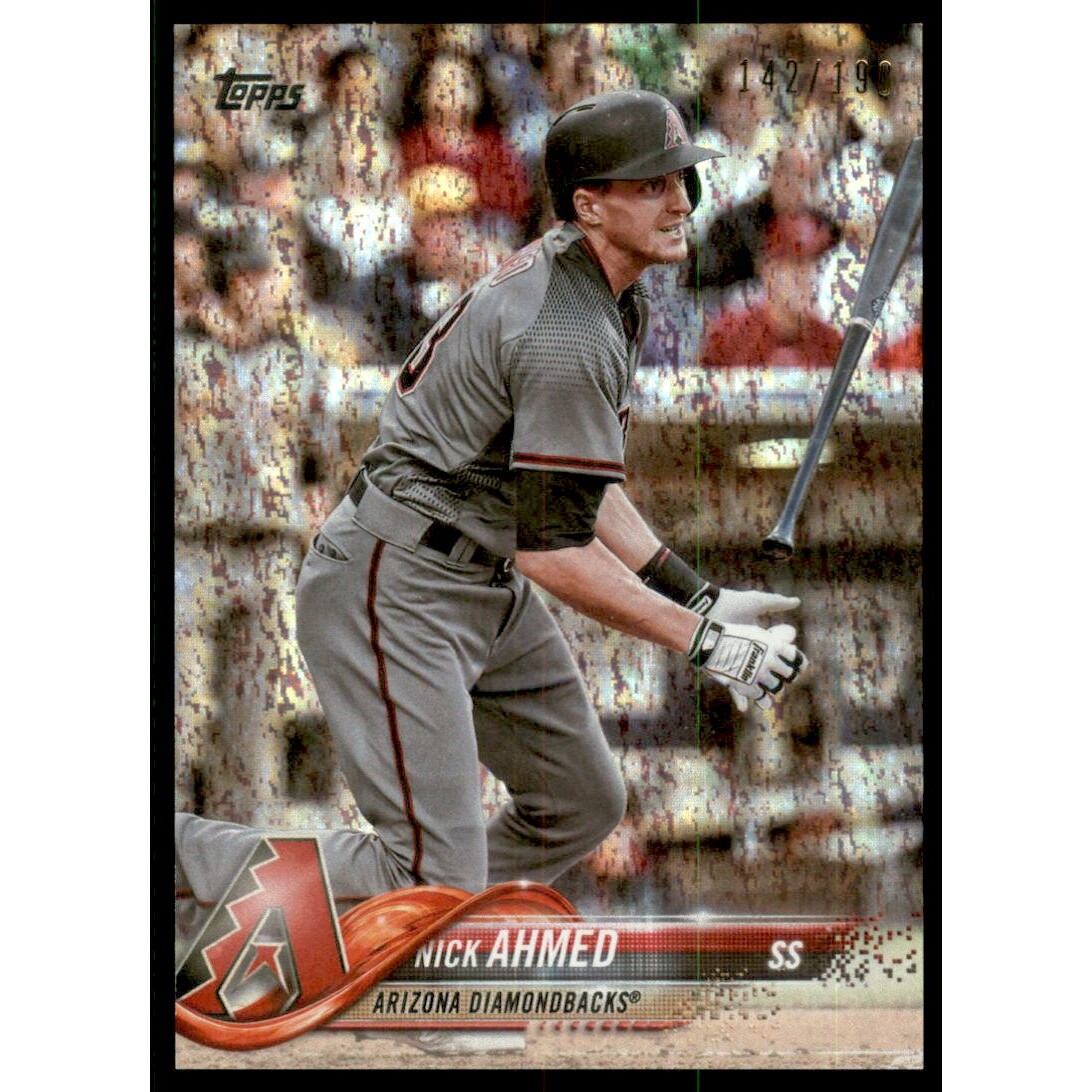 2018 Topps Factory Set Foilboard #337 Nick Ahmed
