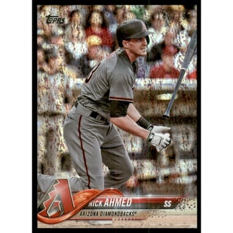 2018 Topps Factory Set Foilboard #337 Nick Ahmed