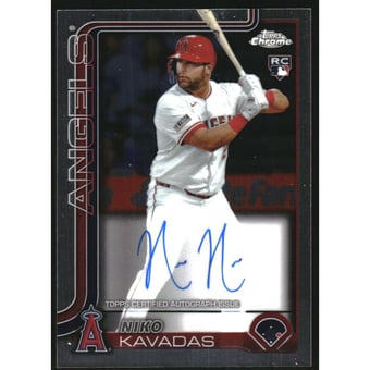 2025 Topps Chrome Update Rookie Autographs #RANK Niko Kavadas