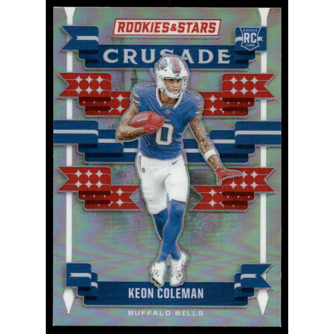 2024 Rookies and Stars Crusade Silver #18 Keon Coleman