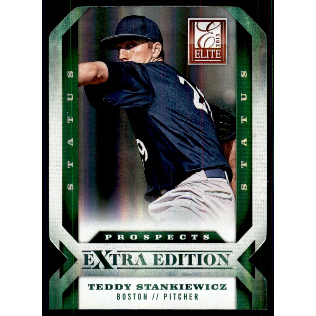 2013 Elite Extra Edition Status Emerald #129 Teddy Stankiewicz