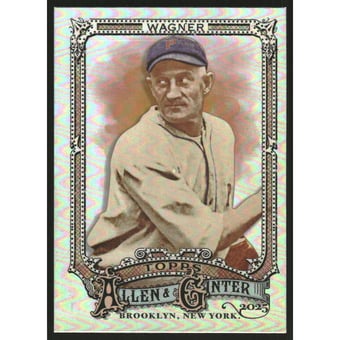 2025 Topps Allen and Ginter Silver Portrait #319 Honus Wagner SP