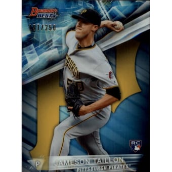 2016 Bowman's Best Blue Refractors #37 Jameson Taillon