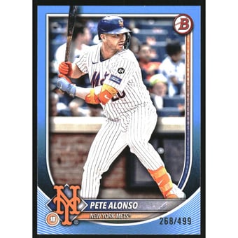 2025 Bowman Sky Blue #56 Pete Alonso