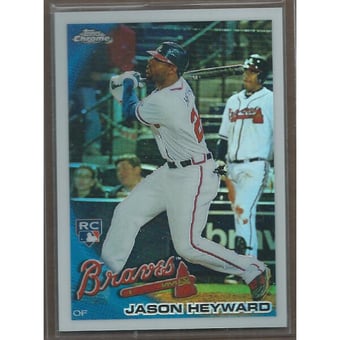2010 Topps Chrome Wrapper Redemption Refractors #174 Jason Heyward