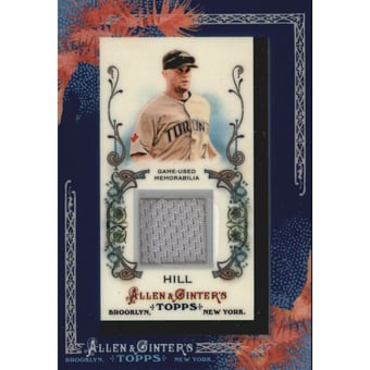 2011 Topps Allen and Ginter Relics #AH Aaron Hill