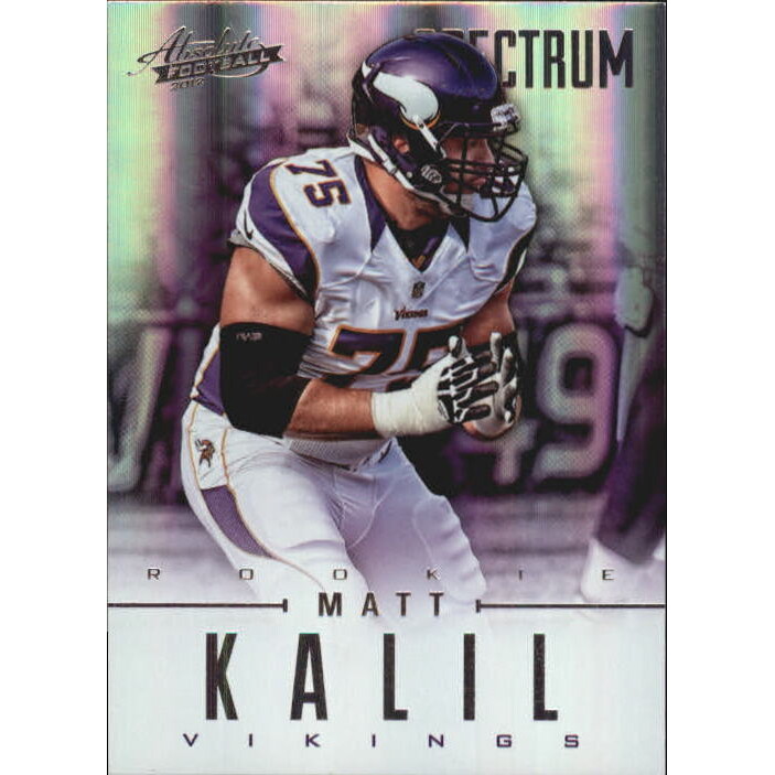 2012 Absolute Spectrum Silver #101 Matt Kalil