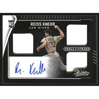 2022 Absolute Tools of the Trade 3 Swatch Signatures #15 Reiss Knehr/199