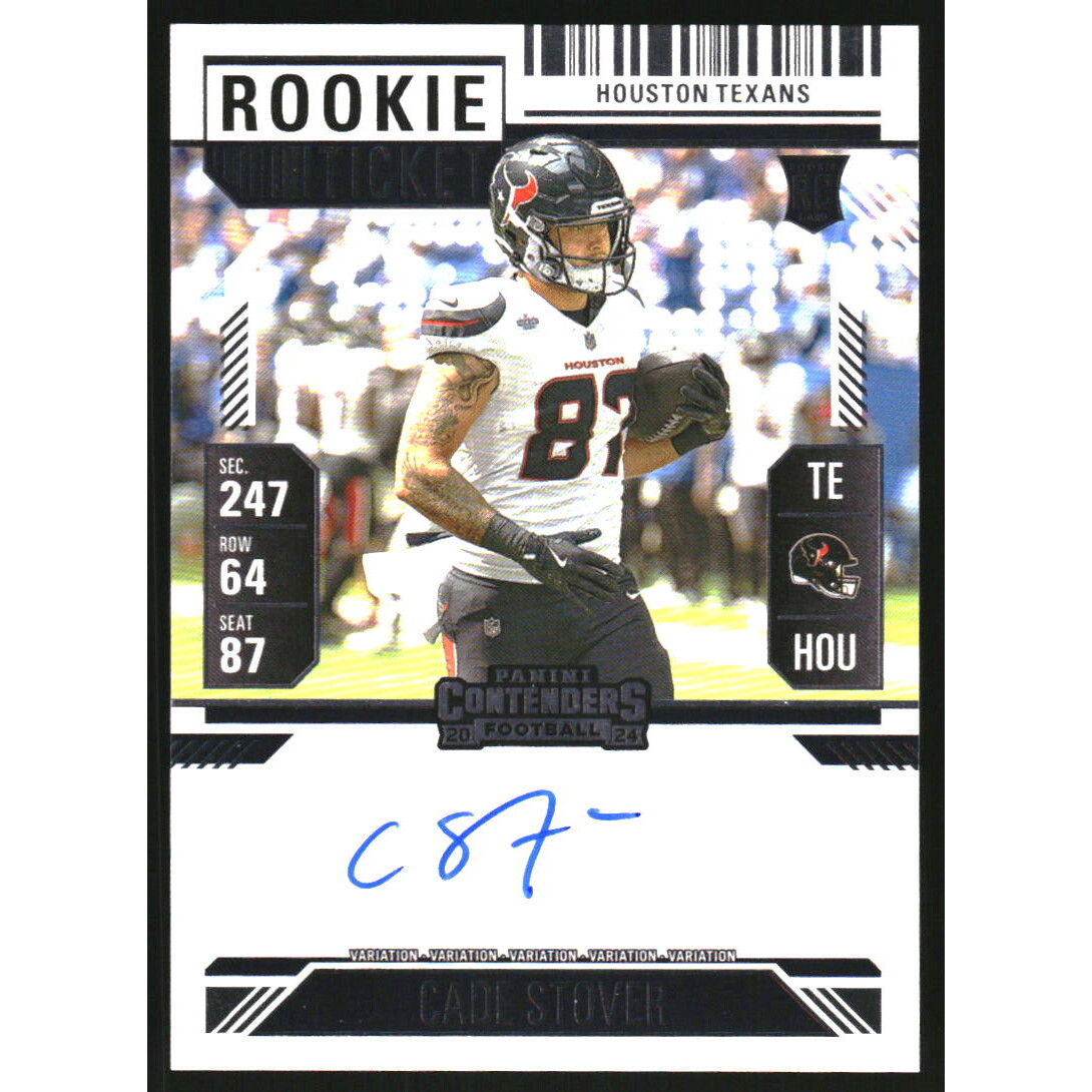 2024 Panini Contenders Variation #130 Cade Stover
