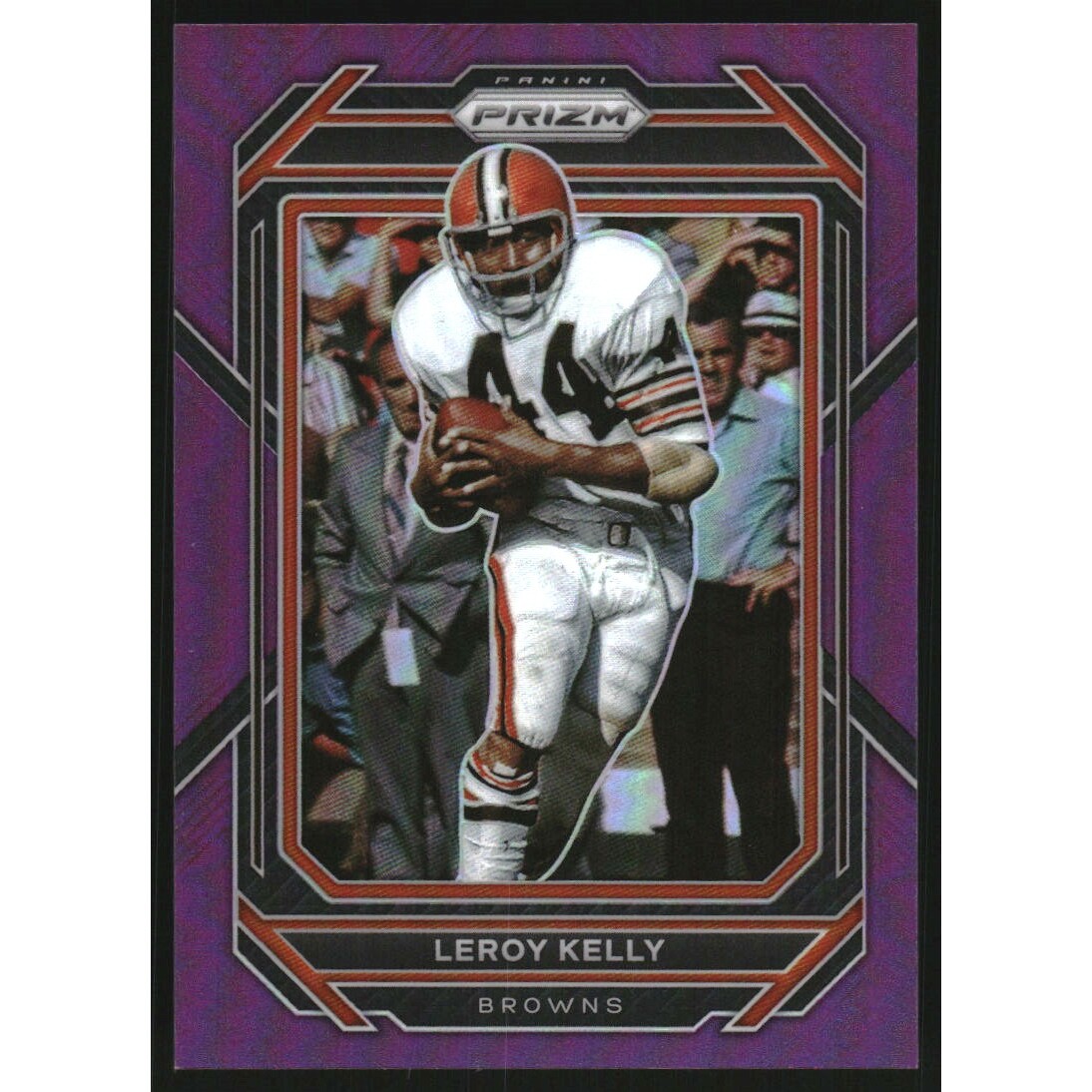 2022 Panini Prizm Prizms Purple #75 Leroy Kelly