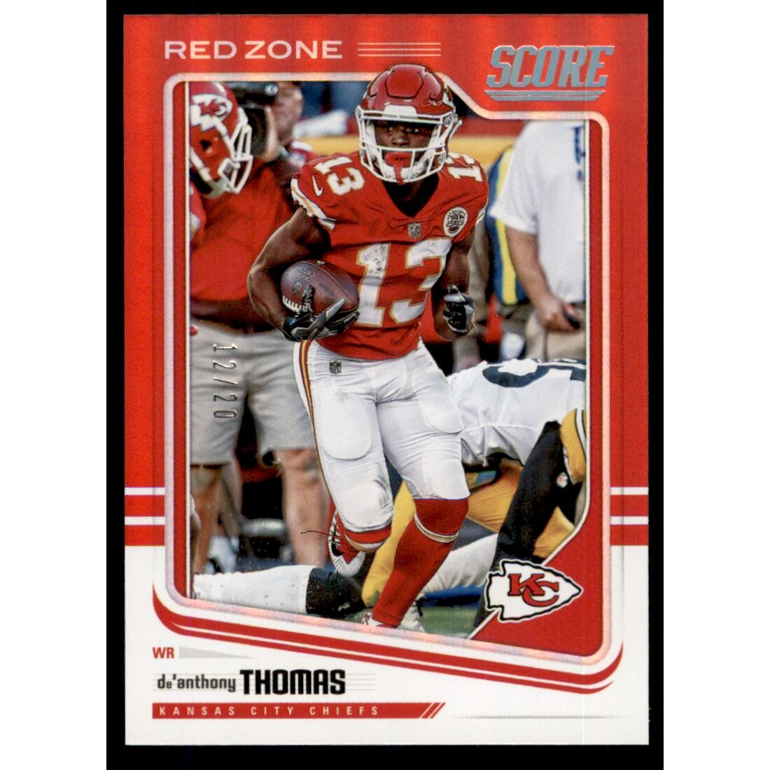2018 Score Red Zone #164 De'Anthony Thomas