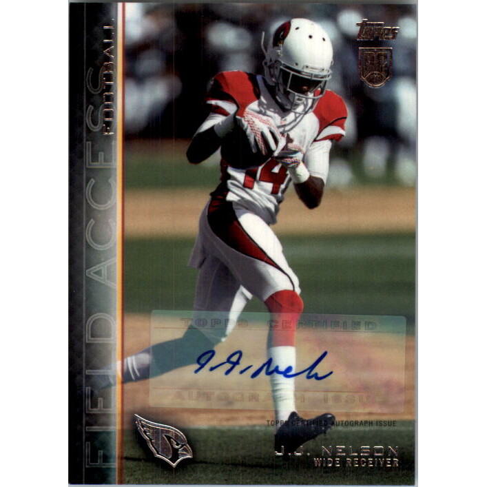 2015 Topps Field Access Autographs #36 J.J. Nelson