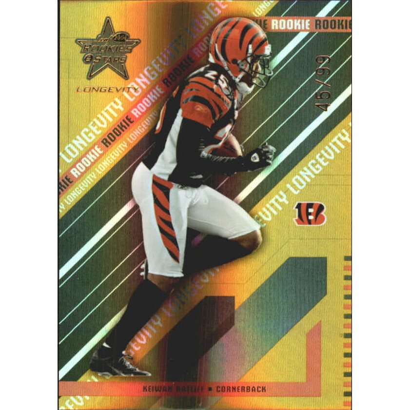 2004 Leaf Rookies and Stars Longevity Gold #118 Keiwan Ratliff