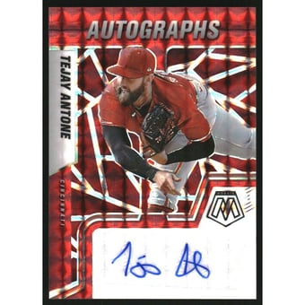2022 Panini Mosaic Autographs Mosaic Choice Fusion #1 Tejay Antone