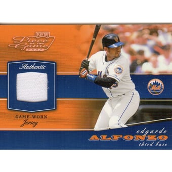 2002 Playoff Piece of the Game Materials Bronze #21 Edgardo Alfonzo Jsy