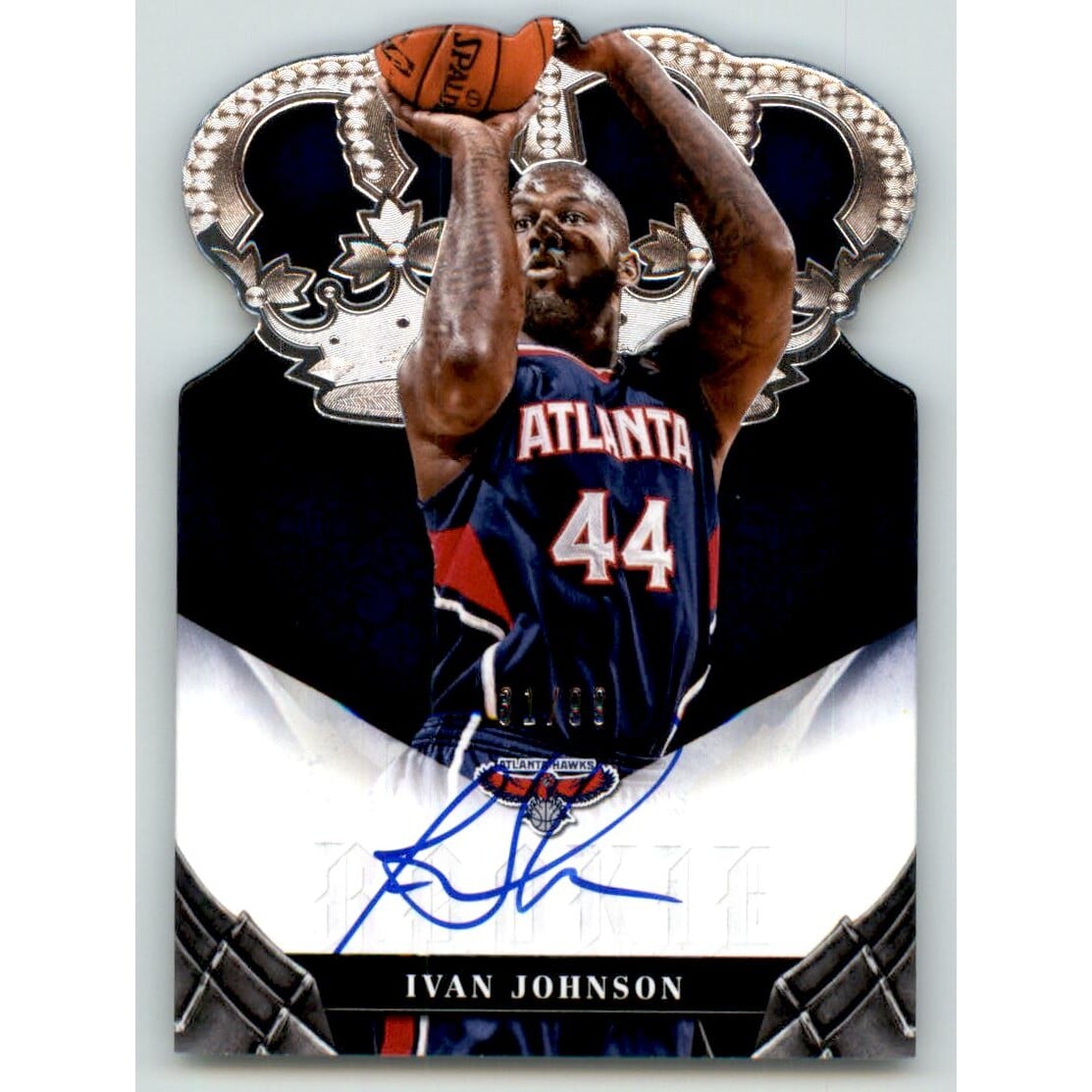 2012-13 Panini Preferred #430 Ivan Johnson CR AU/99. rookie card picture