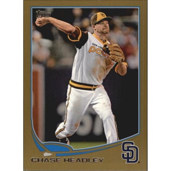 2013 Topps Mini Gold #653 Chase Headley