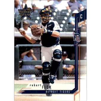 2001 Leaf Rookies and Stars Samples Gold #18 Robert Fick