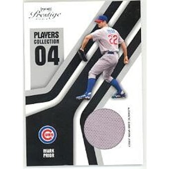 2004 Playoff Prestige Players Collection Jersey #58 Mark Prior Road
