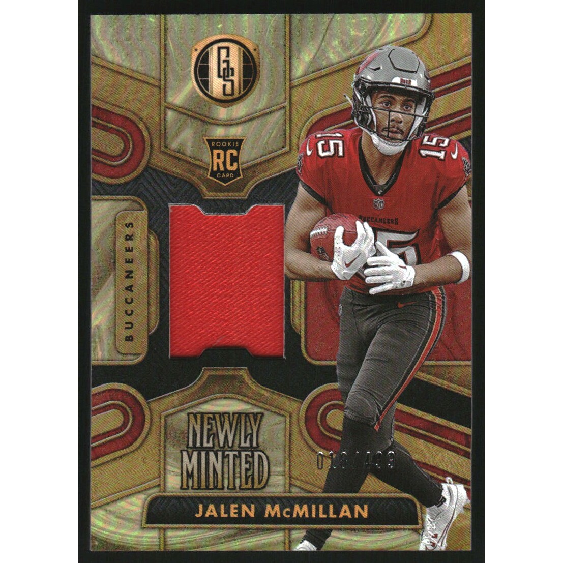 2024 Panini Gold Standard Newly Minted Memorabilia #21 Jalen McMillan