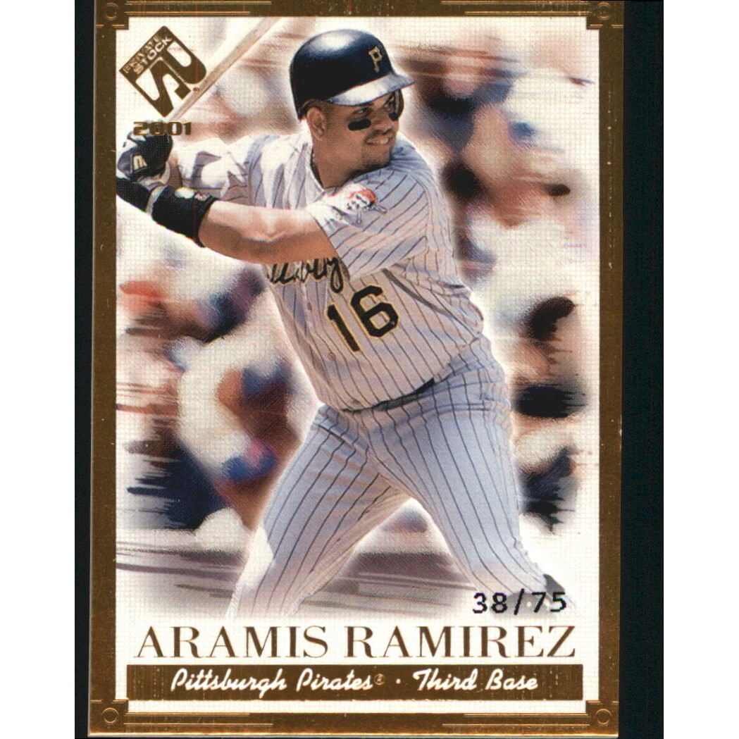 2001 Private Stock Gold Portraits #95 Aramis Ramirez