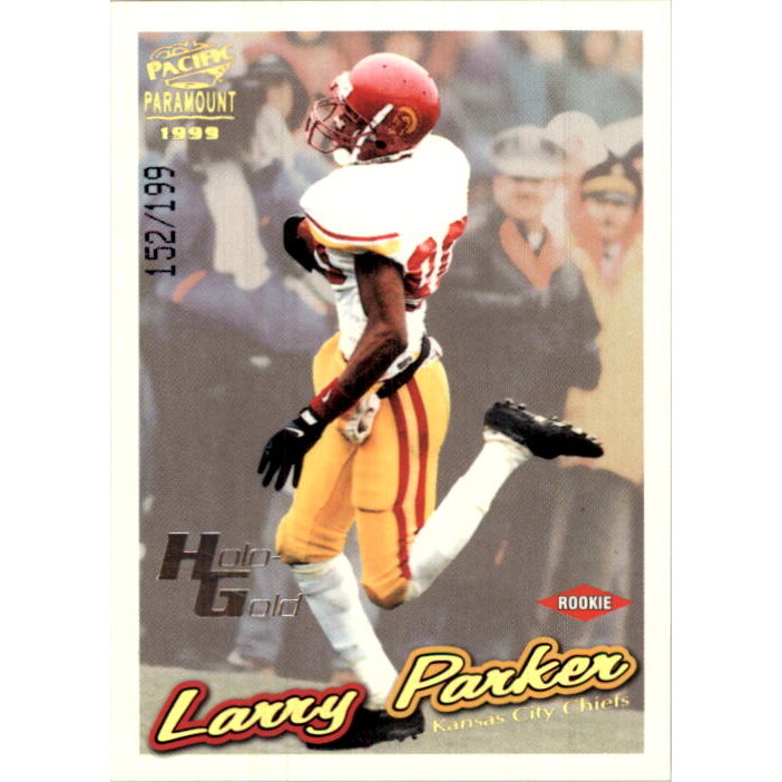 1999 Paramount HoloGold #119 Larry Parker