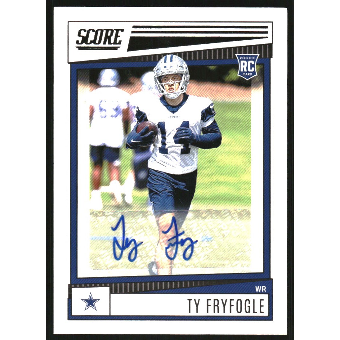 2022 Score Signatures #396 Ty Fryfogle