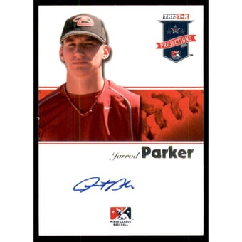 2008 TRISTAR PROjections Autographs #43 Jarrod Parker
